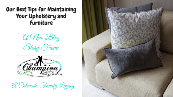 Our Best Tips for Maintaining Your Upholstery and Furniture
