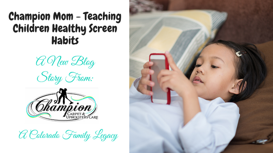 Champion Mom - Teaching Children Healthy Screen Habits