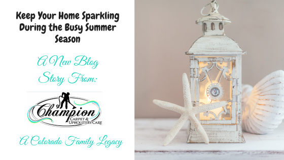 Keep Your Home Sparkling During the Busy Summer Season 