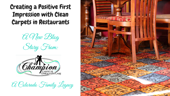 Creating a Positive First Impression with Clean Carpets in Restaurants