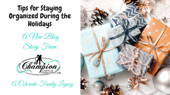Tips for Staying Organized During the Holidays
