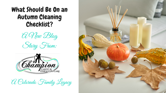 What Should Be On an Autumn Cleaning Checklist?