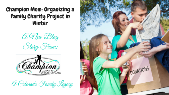 Champion Mom: Organizing a Family Charity Project in Winter