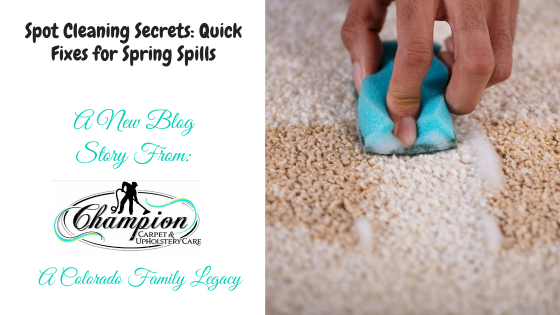 Spot Cleaning Secrets: Quick Fixes for Spring Spills