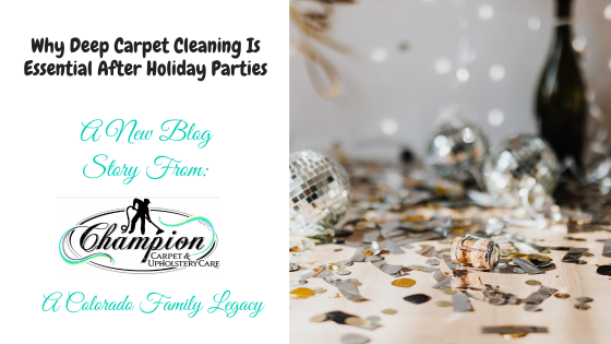 Why Deep Carpet Cleaning Is Essential After Holiday Parties