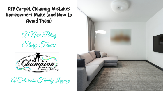 DIY Carpet Cleaning Mistakes Homeowners Make (and How to Avoid Them)