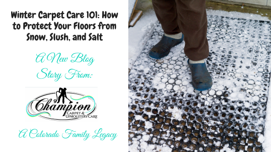 Winter Carpet Care 101: How to Protect Your Floors from Snow, Slush, and Salt