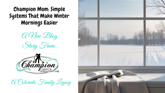 Champion Mom: Simple Systems That Make Winter Mornings Easier