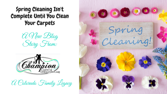 Spring Cleaning Isn't Complete Until You Clean Your Carpets