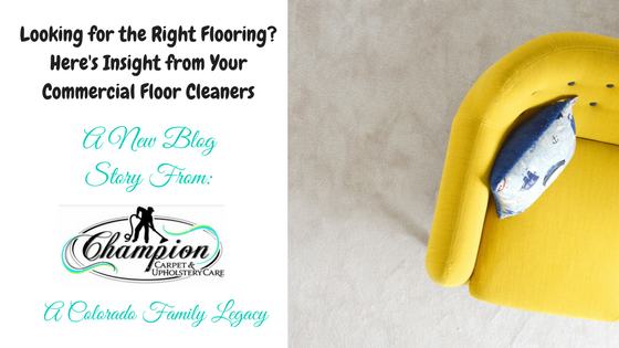 Looking for the Right Flooring? Here's Insight from Your Commercial Floor Cleaners