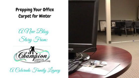 Prepping Your Office Carpeting for Winter